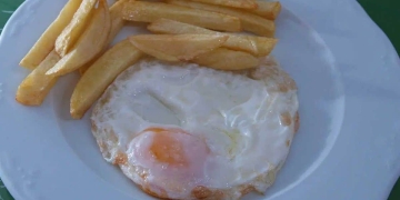 huevo frito perfecto